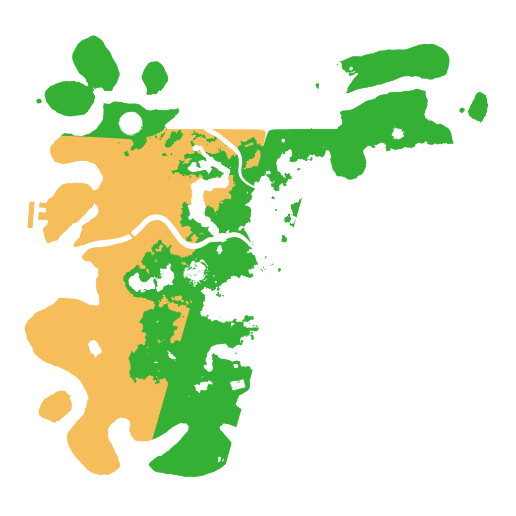 Biome Rust Map: Procedural Map, Size: 4000, Seed: 1263456980