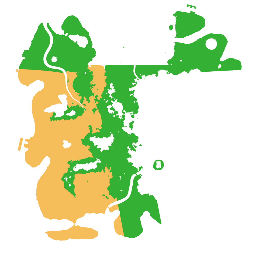 Biome Rust Map: Procedural Map, Size: 4000, Seed: 1539682670