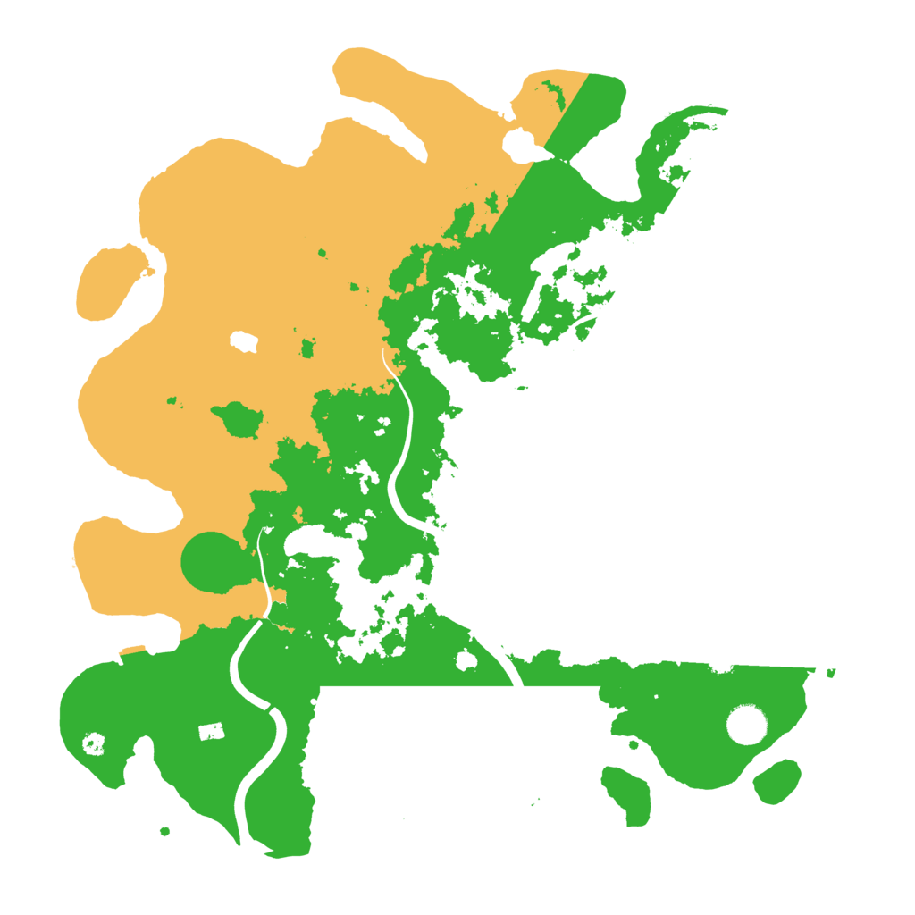 Biome Rust Map: Procedural Map, Size: 4000, Seed: 2043413890