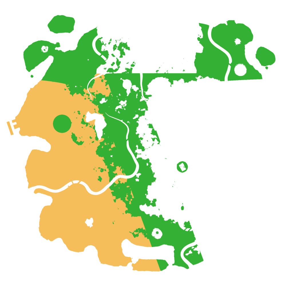 Biome Rust Map: Procedural Map, Size: 4250, Seed: 947358044