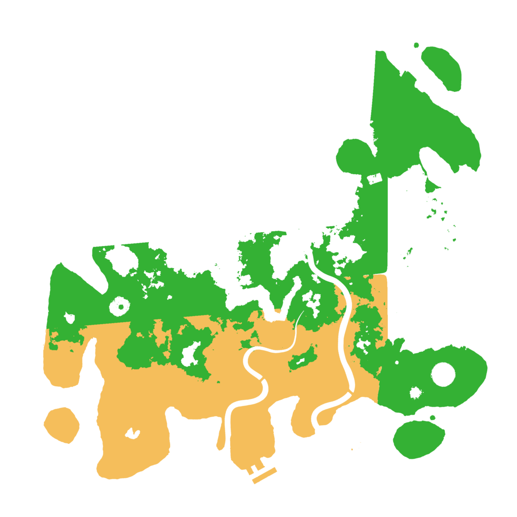 Biome Rust Map: Procedural Map, Size: 4000, Seed: 1140995304