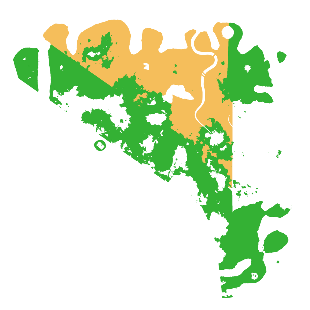 Biome Rust Map: Procedural Map, Size: 4500, Seed: 201878573