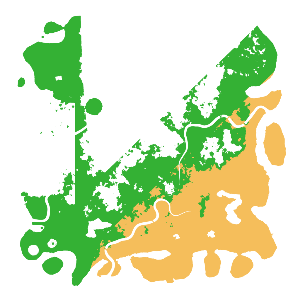 Biome Rust Map: Procedural Map, Size: 5000, Seed: 402774160
