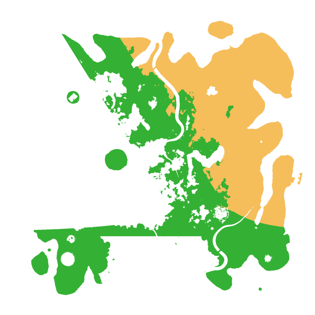 Biome Rust Map: Procedural Map, Size: 4000, Seed: 786751835