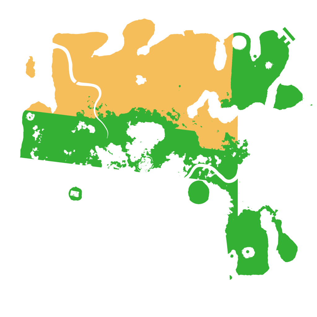 Biome Rust Map: Procedural Map, Size: 4000, Seed: 656827652