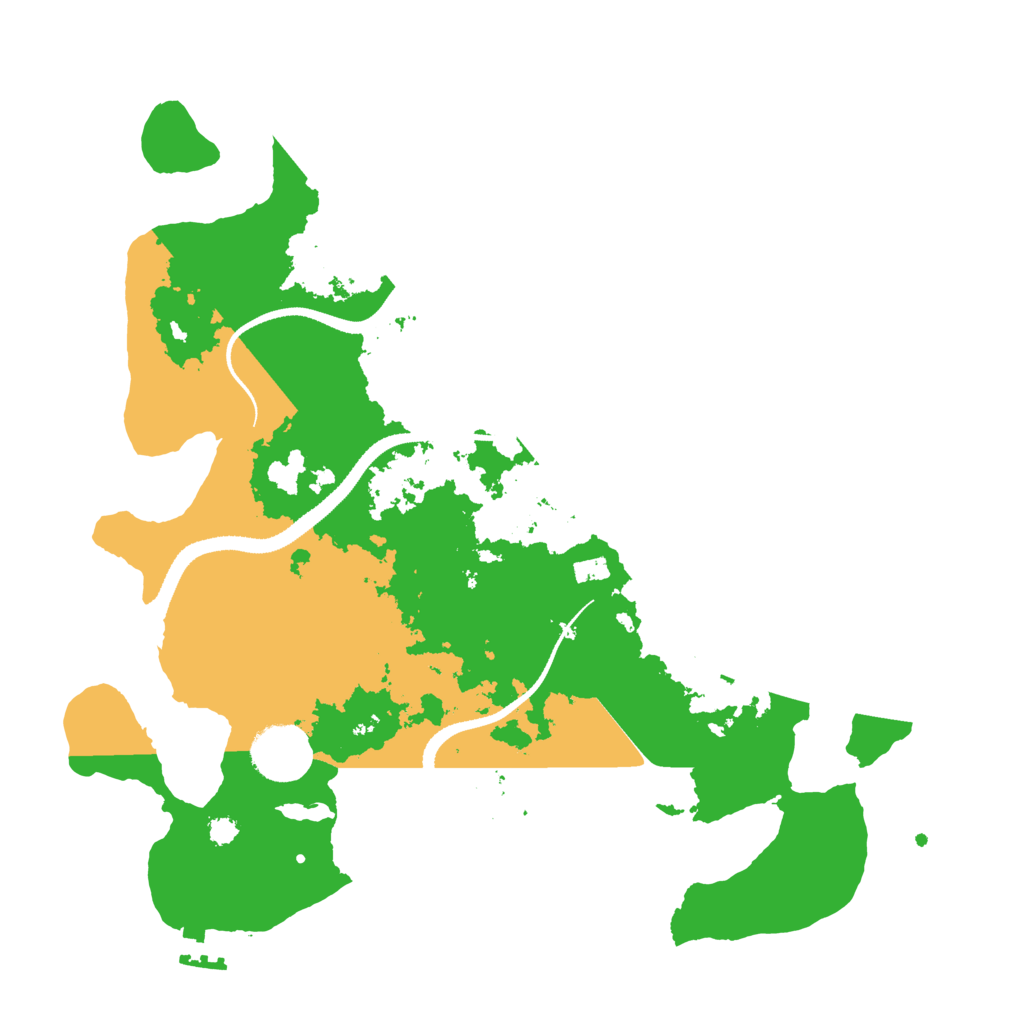 Biome Rust Map: Procedural Map, Size: 3250, Seed: 698742