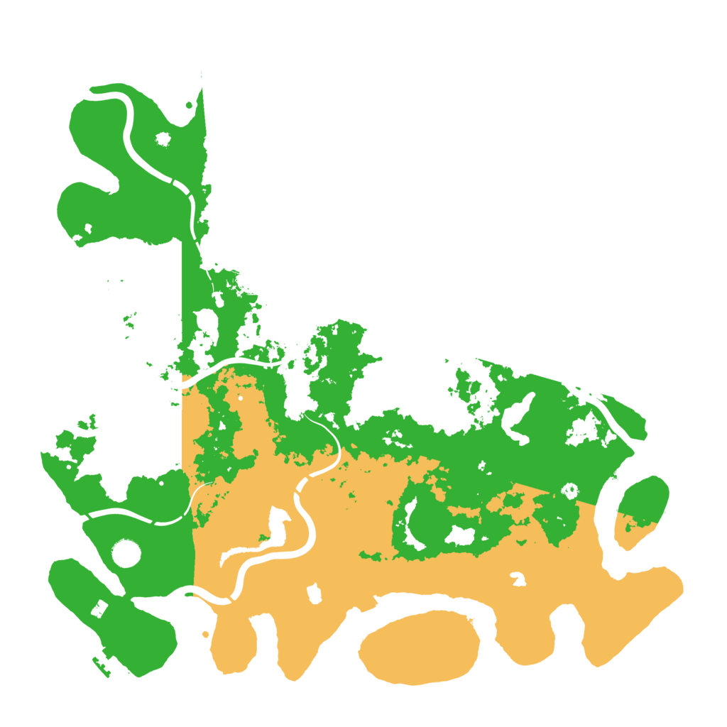 Biome Rust Map: Procedural Map, Size: 4500, Seed: 1515649171