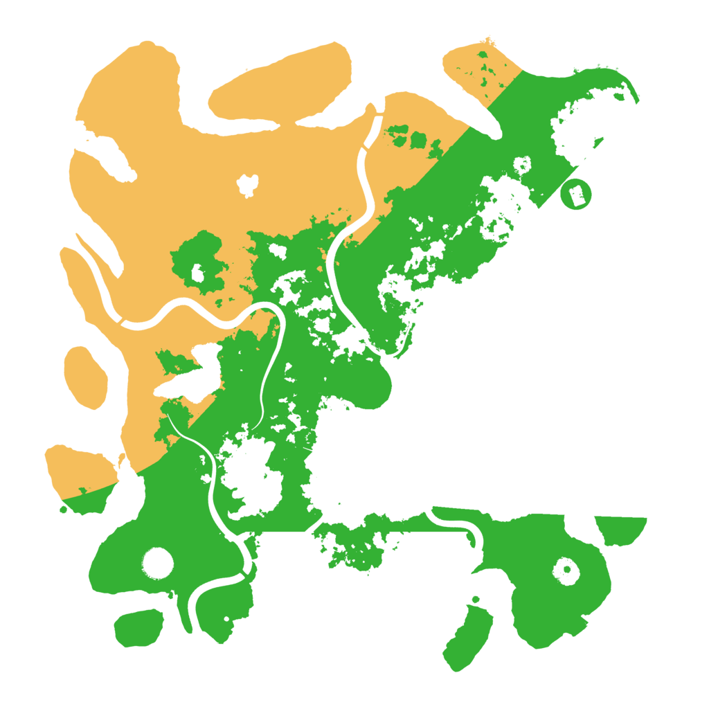 Biome Rust Map: Procedural Map, Size: 4000, Seed: 911310254