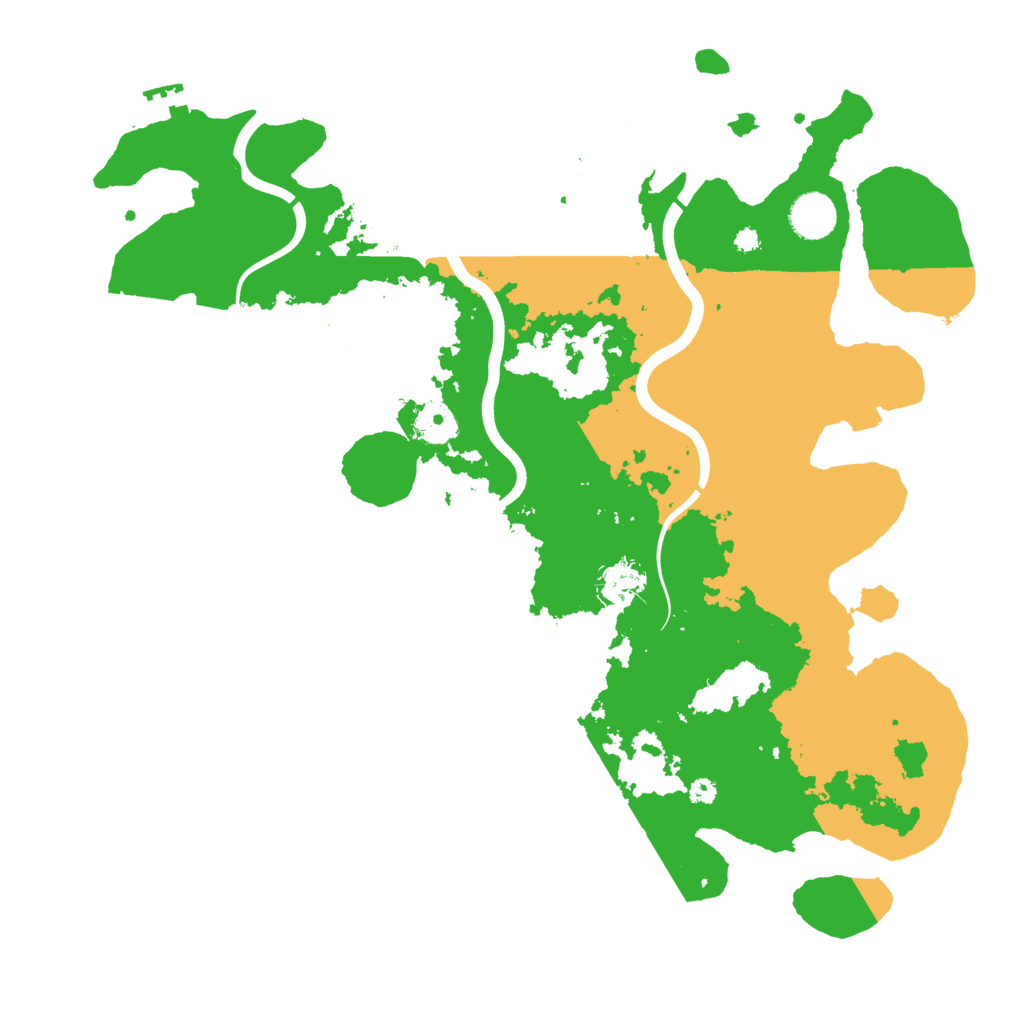 Biome Rust Map: Procedural Map, Size: 3850, Seed: 820369