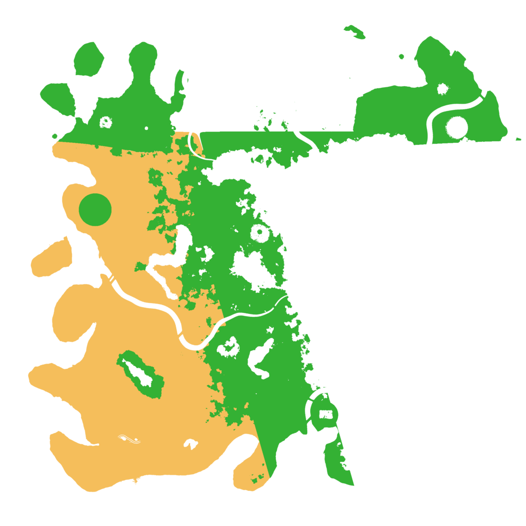Biome Rust Map: Procedural Map, Size: 4250, Seed: 1253657115
