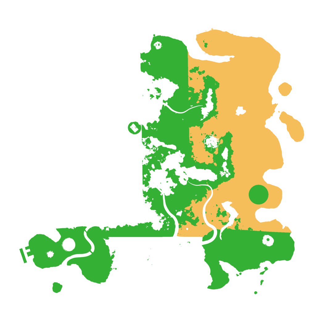 Biome Rust Map: Procedural Map, Size: 4250, Seed: 2130990231