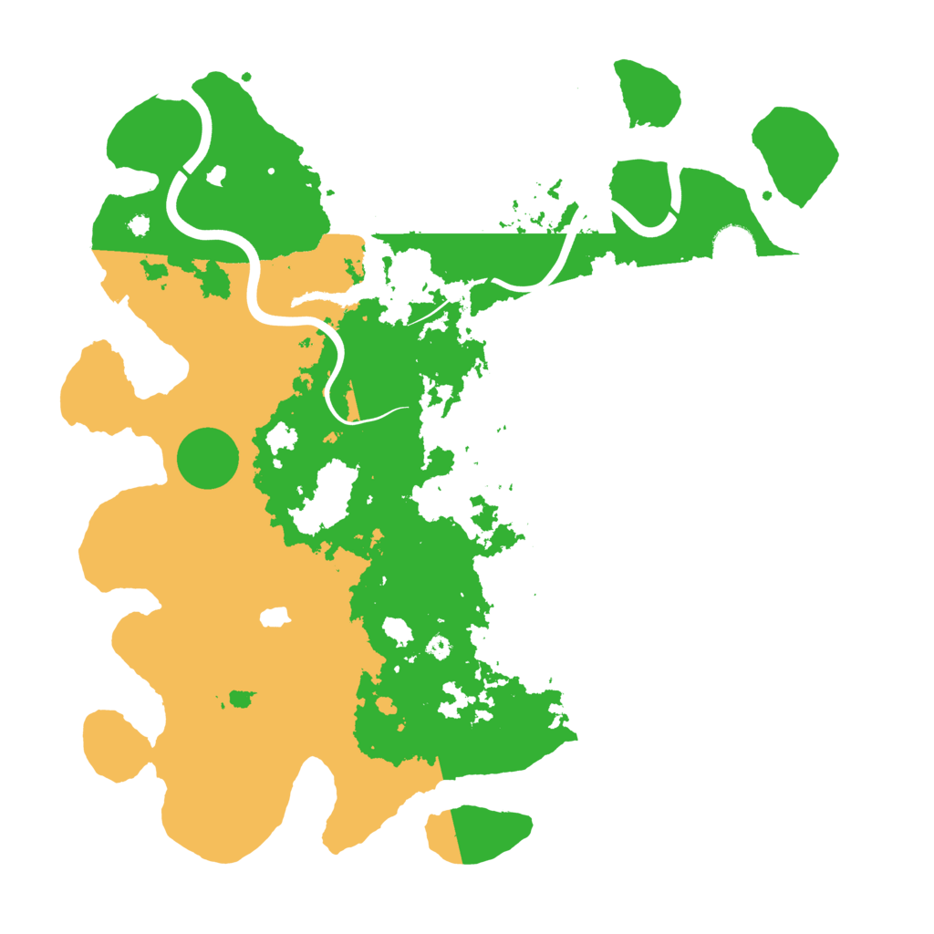 Biome Rust Map: Procedural Map, Size: 4000, Seed: 1618831743