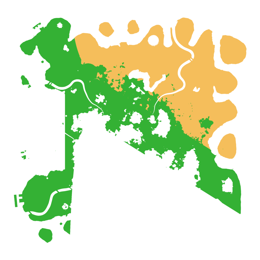Biome Rust Map: Procedural Map, Size: 4250, Seed: 1289664701