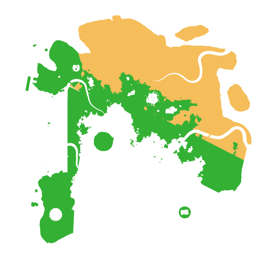 Biome Rust Map: Procedural Map, Size: 3750, Seed: 914706