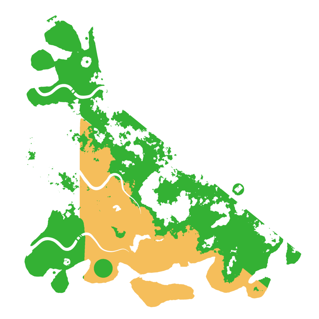 Biome Rust Map: Procedural Map, Size: 4500, Seed: 1599037736