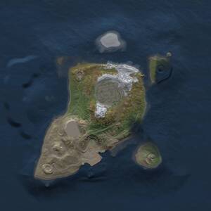 Thumbnail Rust Map: Procedural Map, Size: 1750, Seed: 1086504356, 2 Monuments