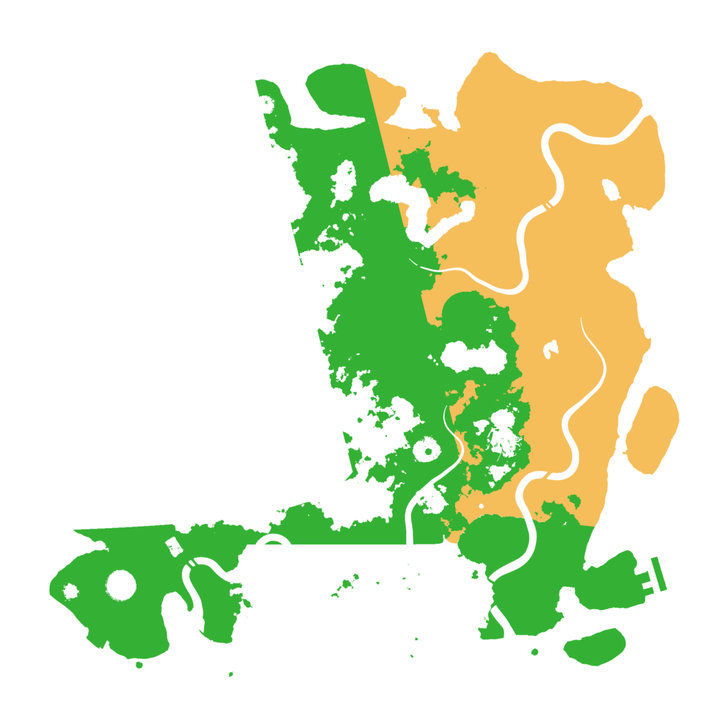 Biome Rust Map: Procedural Map, Size: 4250, Seed: 1751033758