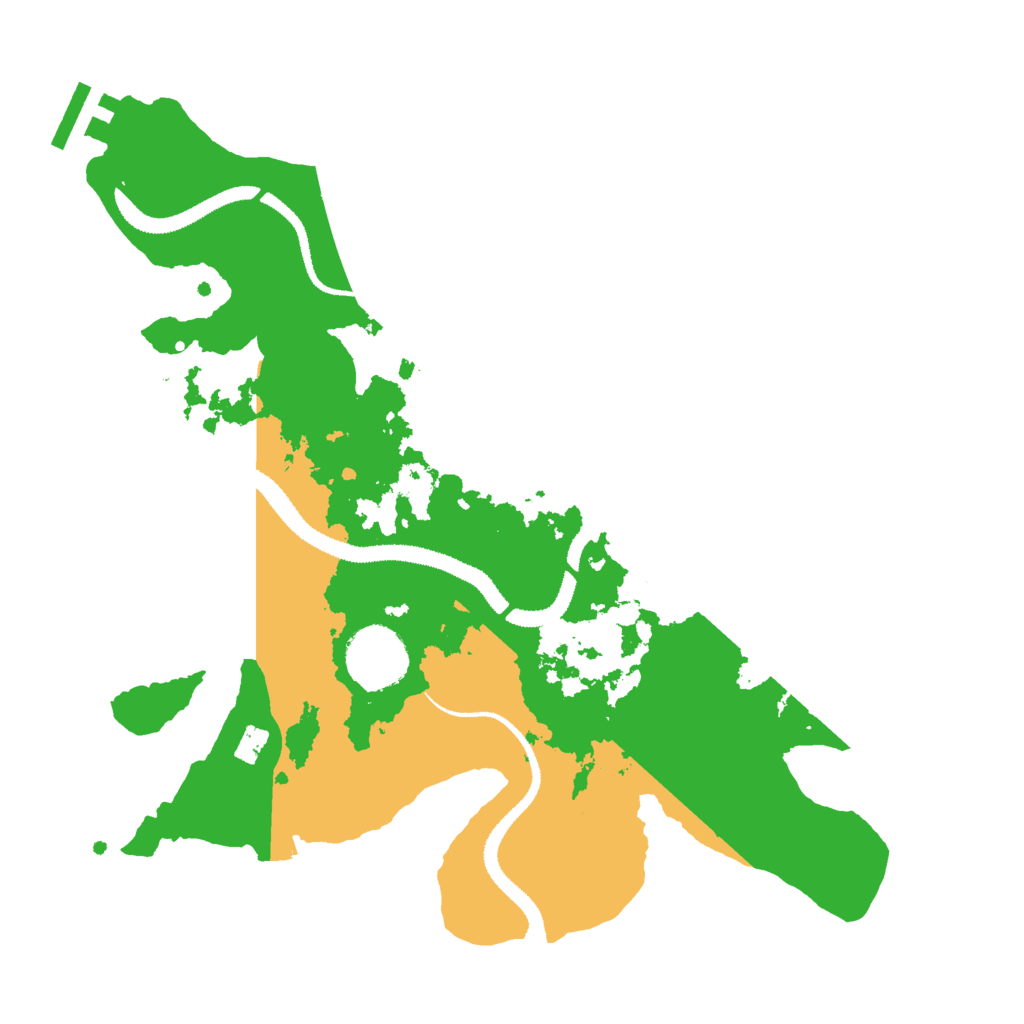 Biome Rust Map: Procedural Map, Size: 3000, Seed: 1063684217