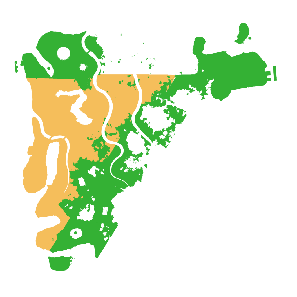 Biome Rust Map: Procedural Map, Size: 4000, Seed: 428857093