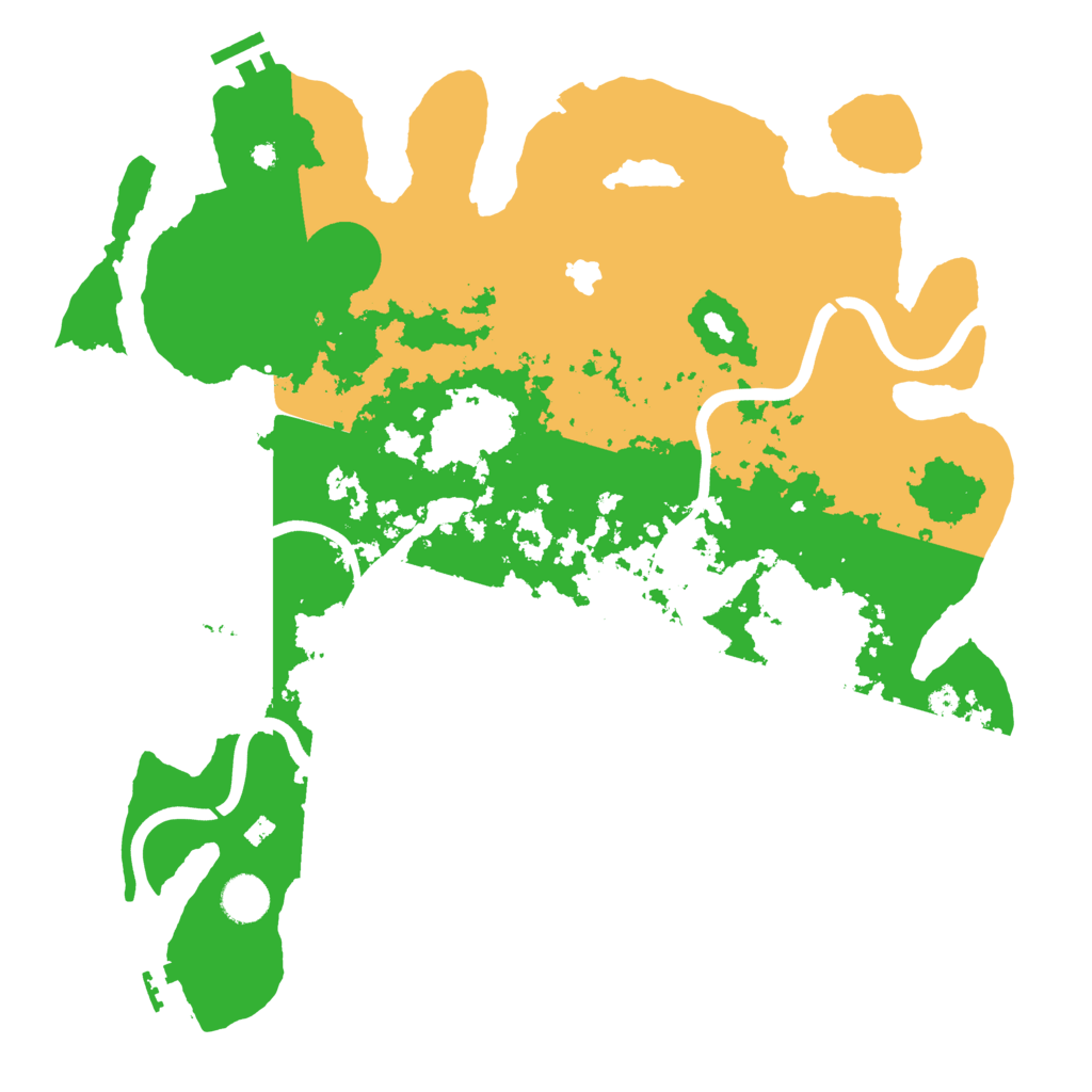Biome Rust Map: Procedural Map, Size: 4000, Seed: 1858272891