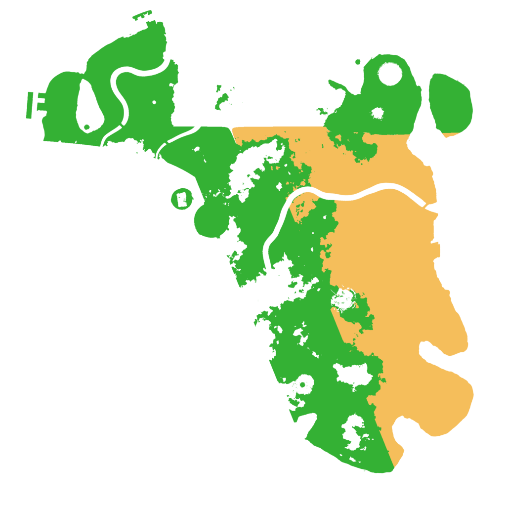 Biome Rust Map: Procedural Map, Size: 3850, Seed: 462951