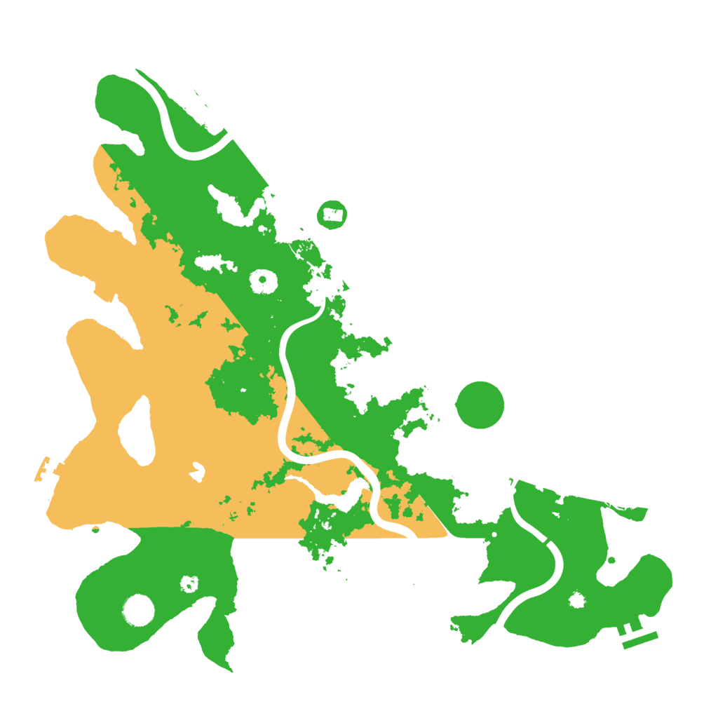Biome Rust Map: Procedural Map, Size: 4000, Seed: 1316534540