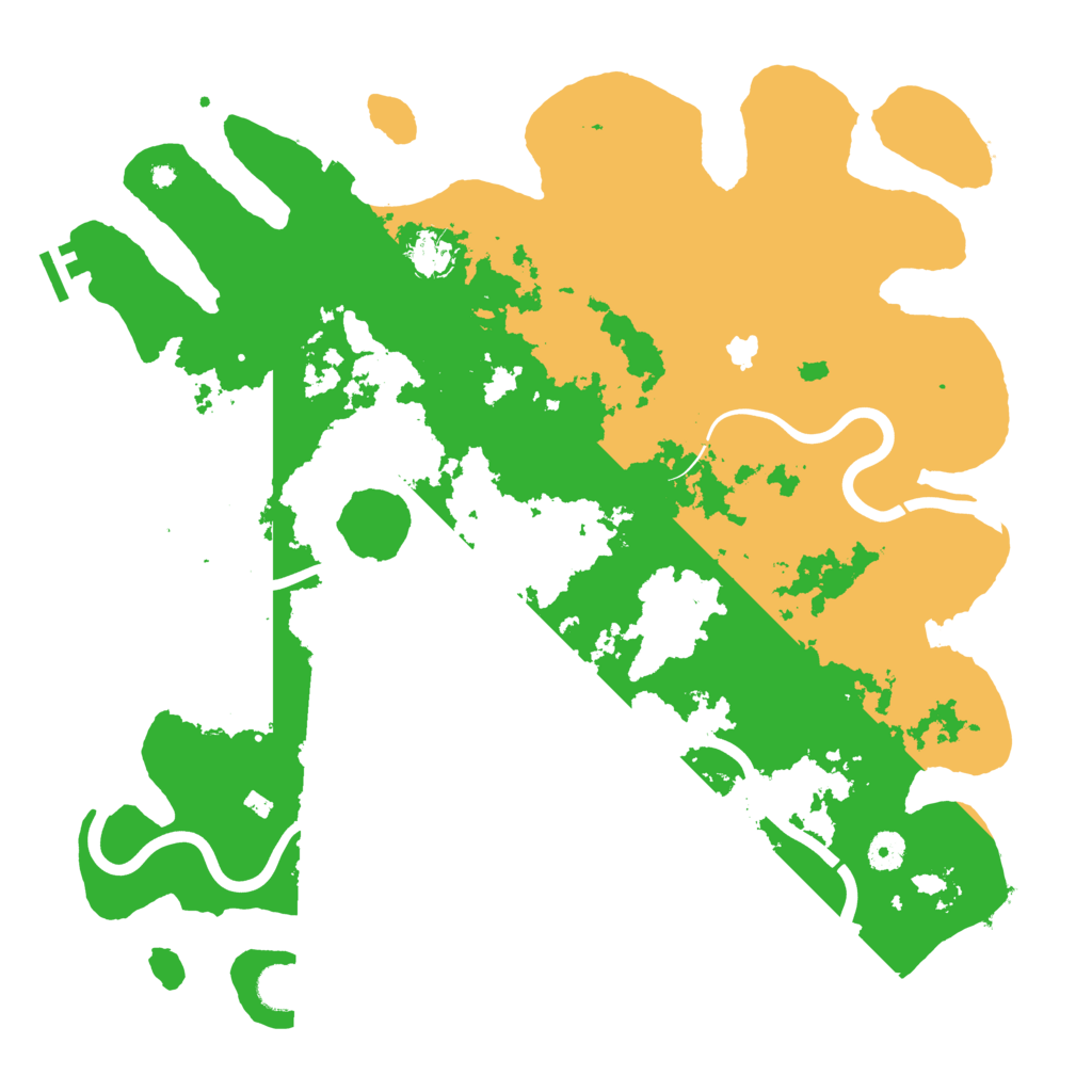 Biome Rust Map: Procedural Map, Size: 4250, Seed: 101042635