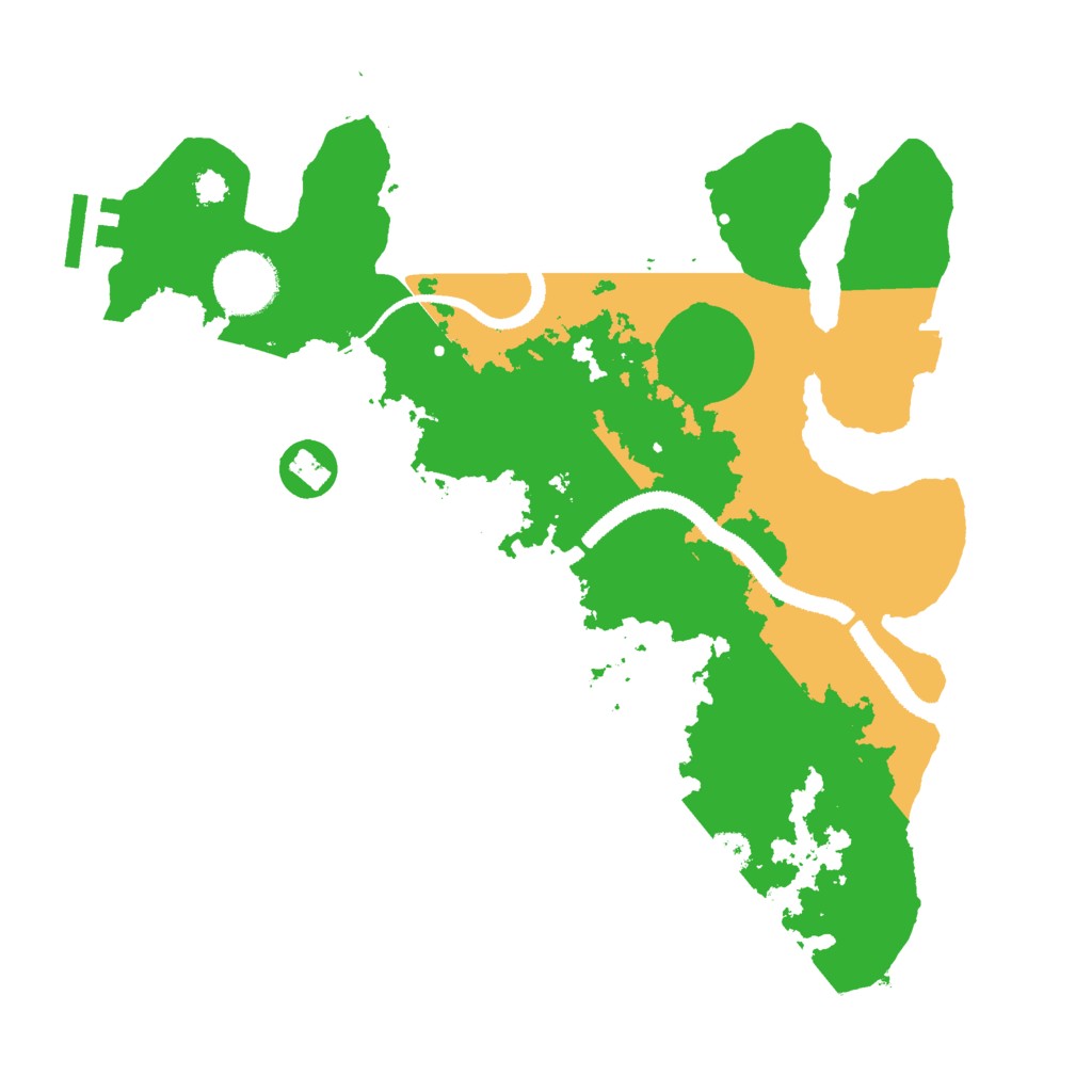 Biome Rust Map: Procedural Map, Size: 3000, Seed: 329046813