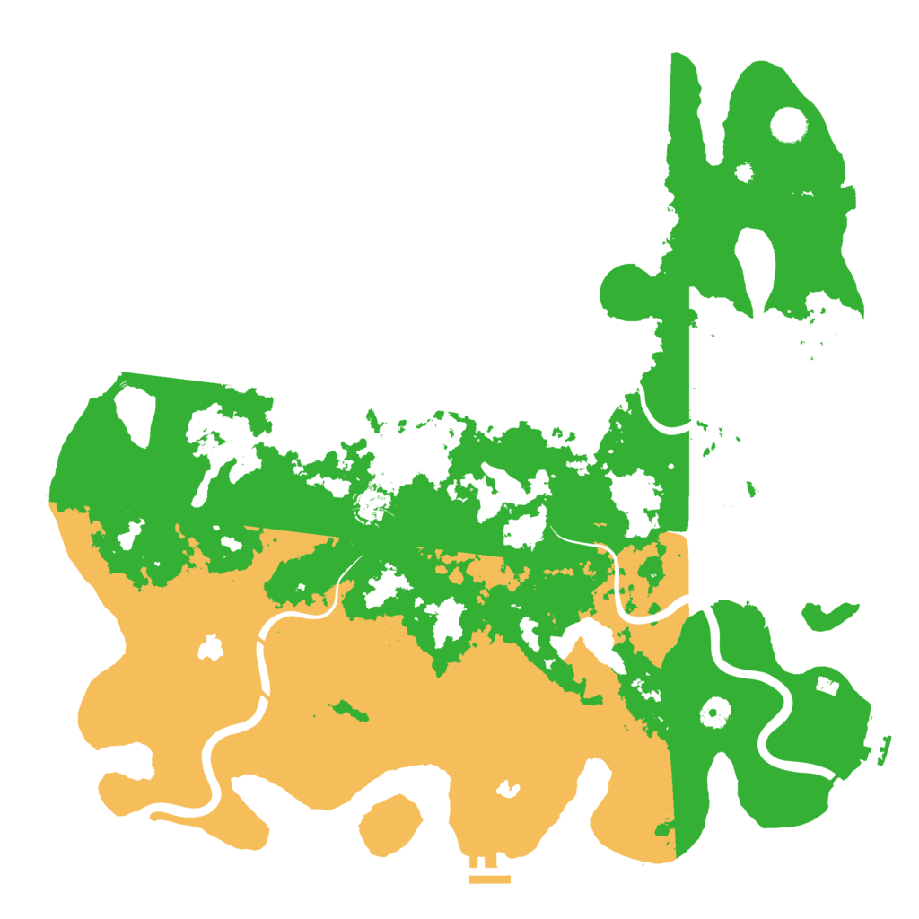 Biome Rust Map: Procedural Map, Size: 4500, Seed: 2744