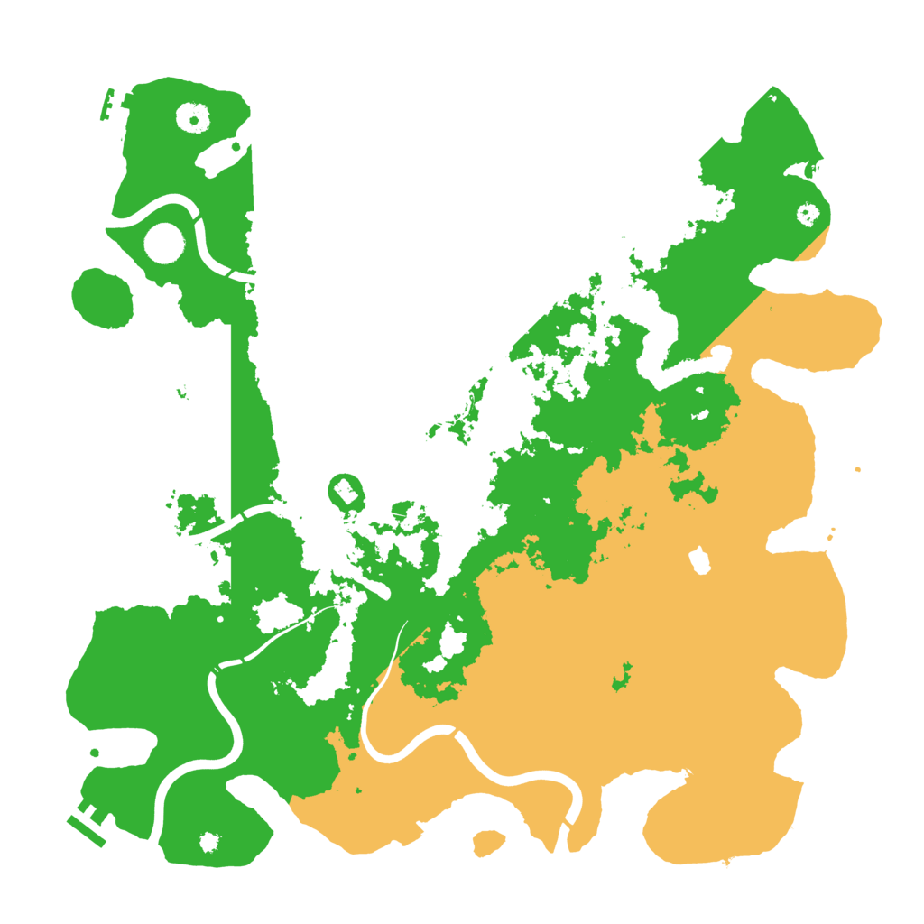 Biome Rust Map: Procedural Map, Size: 4250, Seed: 928458233