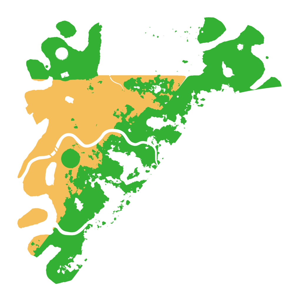 Biome Rust Map: Procedural Map, Size: 4250, Seed: 85438477