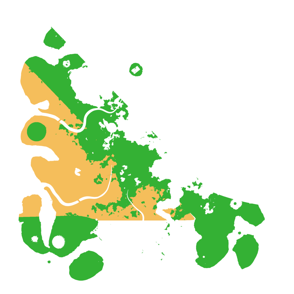 Biome Rust Map: Procedural Map, Size: 4050, Seed: 259116633