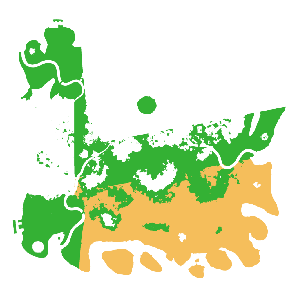 Biome Rust Map: Procedural Map, Size: 4500, Seed: 103710905