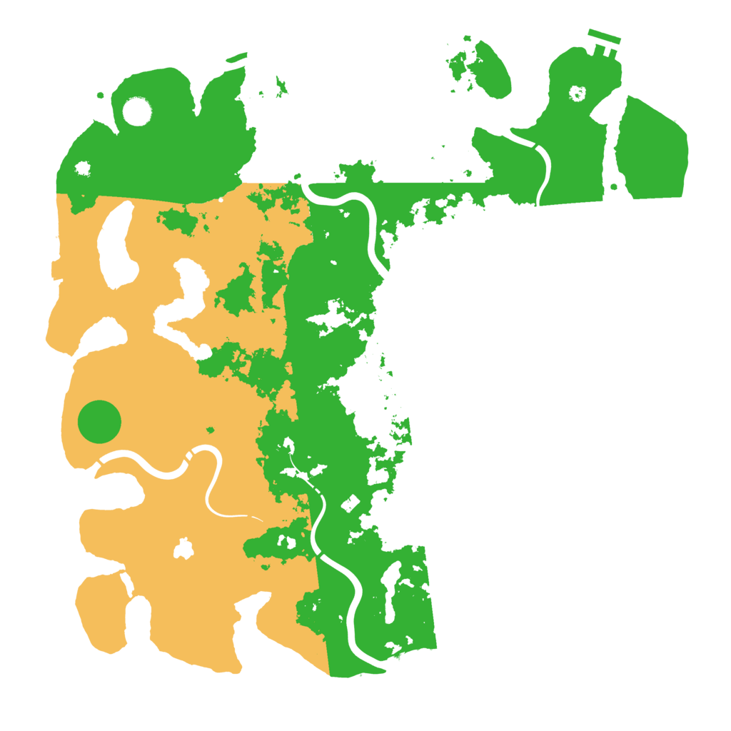 Biome Rust Map: Procedural Map, Size: 4450, Seed: 49273