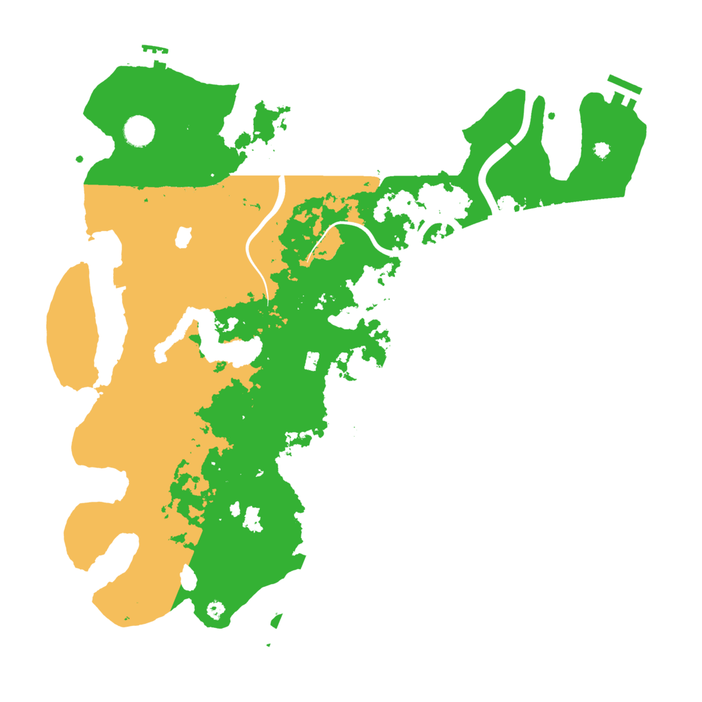 Biome Rust Map: Procedural Map, Size: 4000, Seed: 4092026