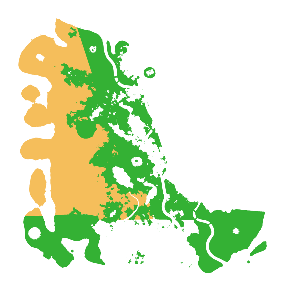 Biome Rust Map: Procedural Map, Size: 4250, Seed: 1689113858