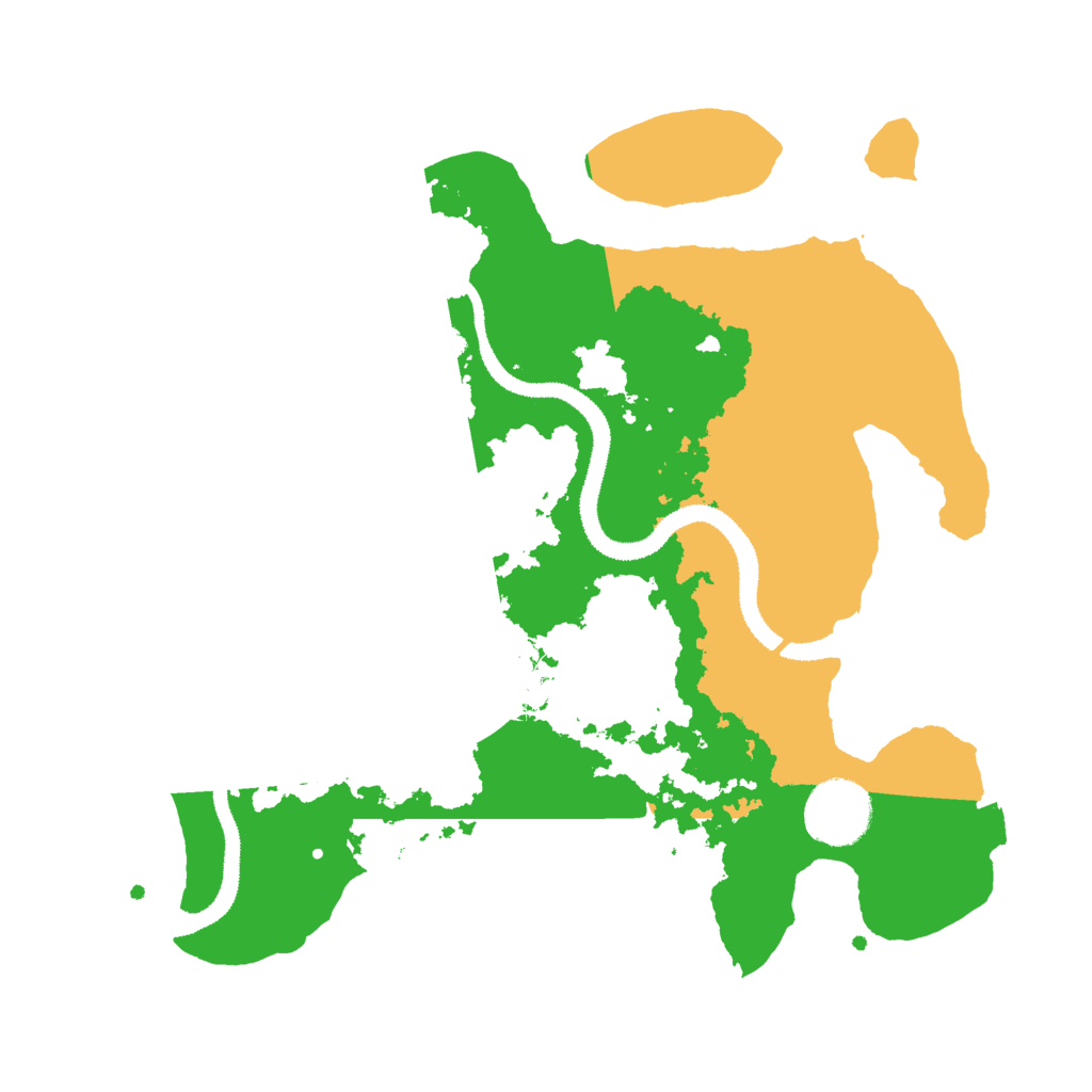 Biome Rust Map: Procedural Map, Size: 3000, Seed: 117145