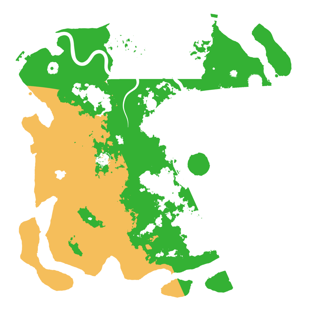 Biome Rust Map: Procedural Map, Size: 4000, Seed: 1578946321