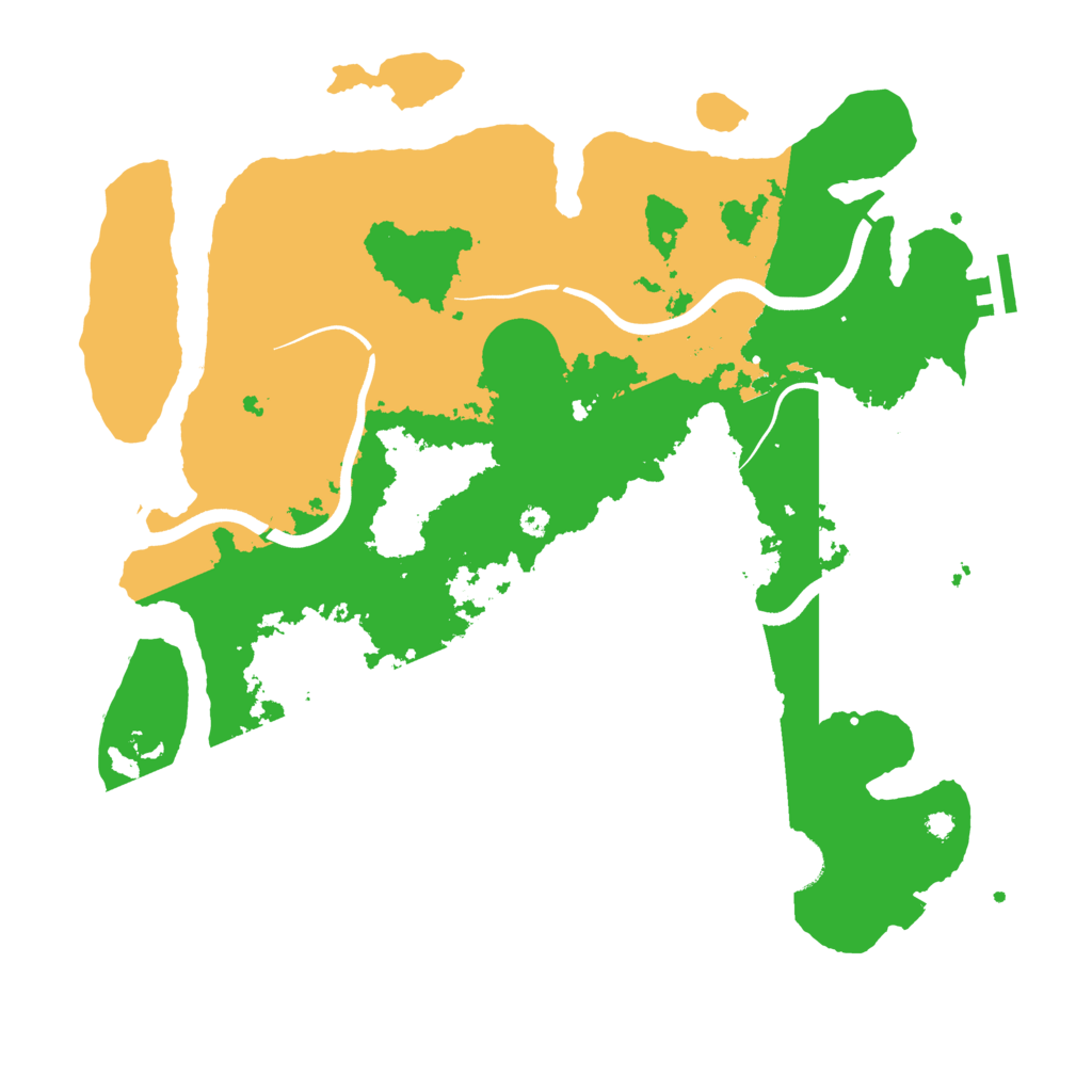 Biome Rust Map: Procedural Map, Size: 3750, Seed: 1649777665