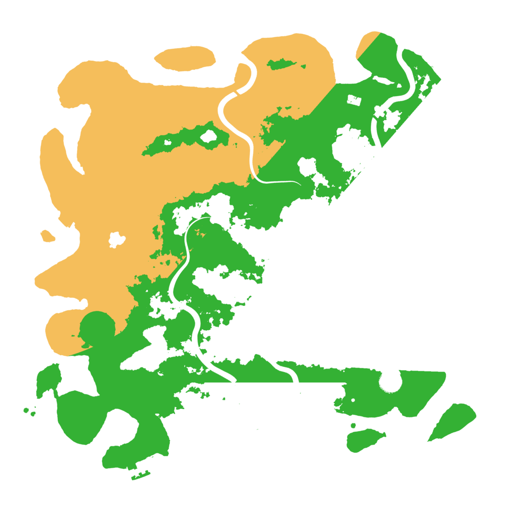 Biome Rust Map: Procedural Map, Size: 4000, Seed: 1327493496