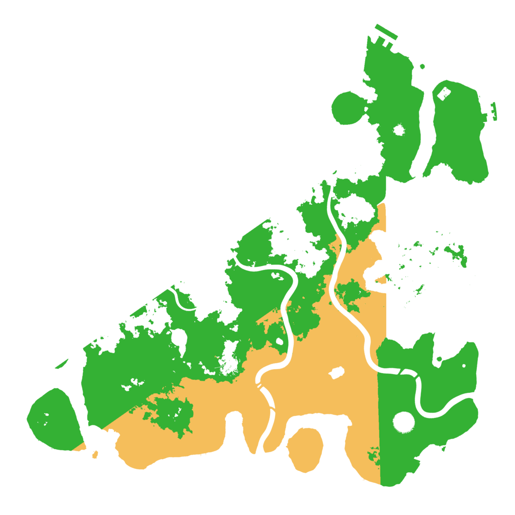 Biome Rust Map: Procedural Map, Size: 4250, Seed: 349250288