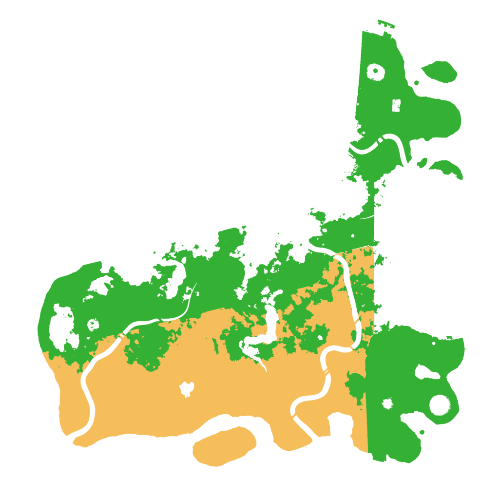 Biome Rust Map: Procedural Map, Size: 4250, Seed: 1484130