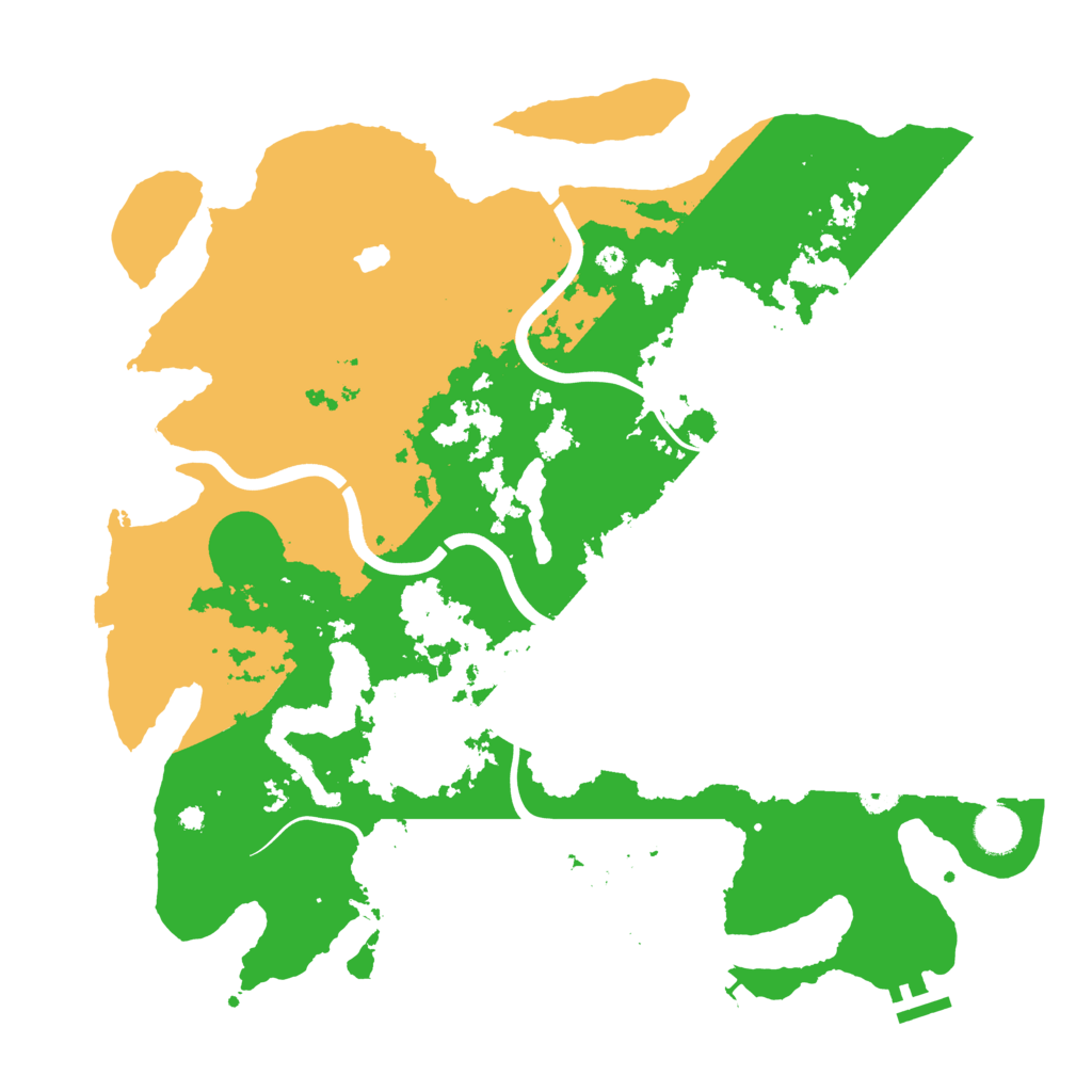 Biome Rust Map: Procedural Map, Size: 4000, Seed: 313042129