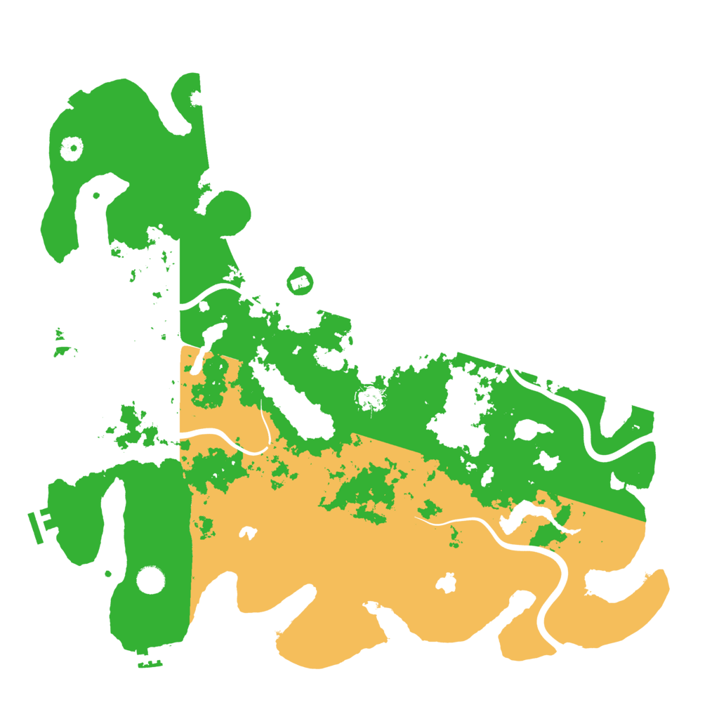 Biome Rust Map: Procedural Map, Size: 4500, Seed: 202609041