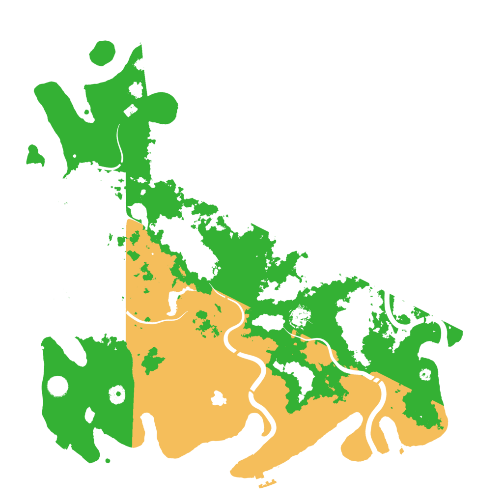 Biome Rust Map: Procedural Map, Size: 4250, Seed: 54664661