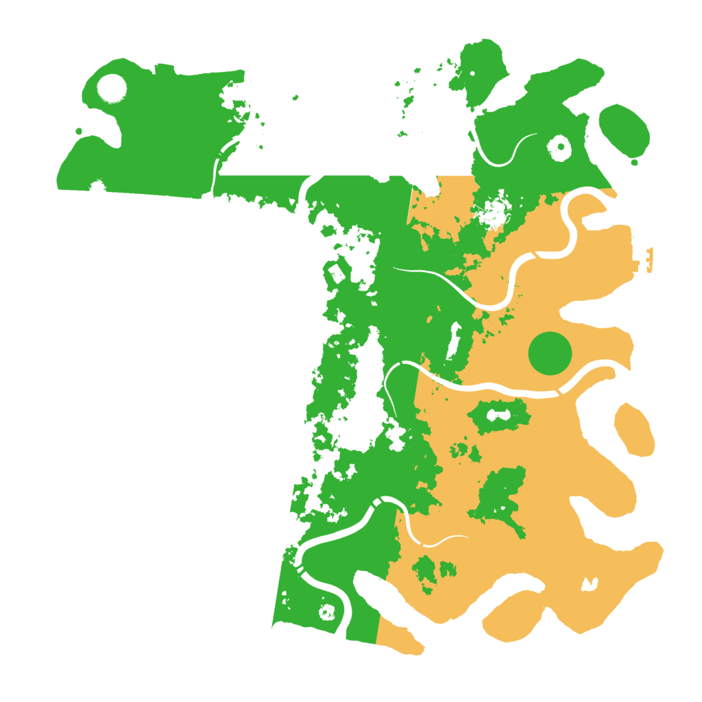 Biome Rust Map: Procedural Map, Size: 4250, Seed: 1011901028