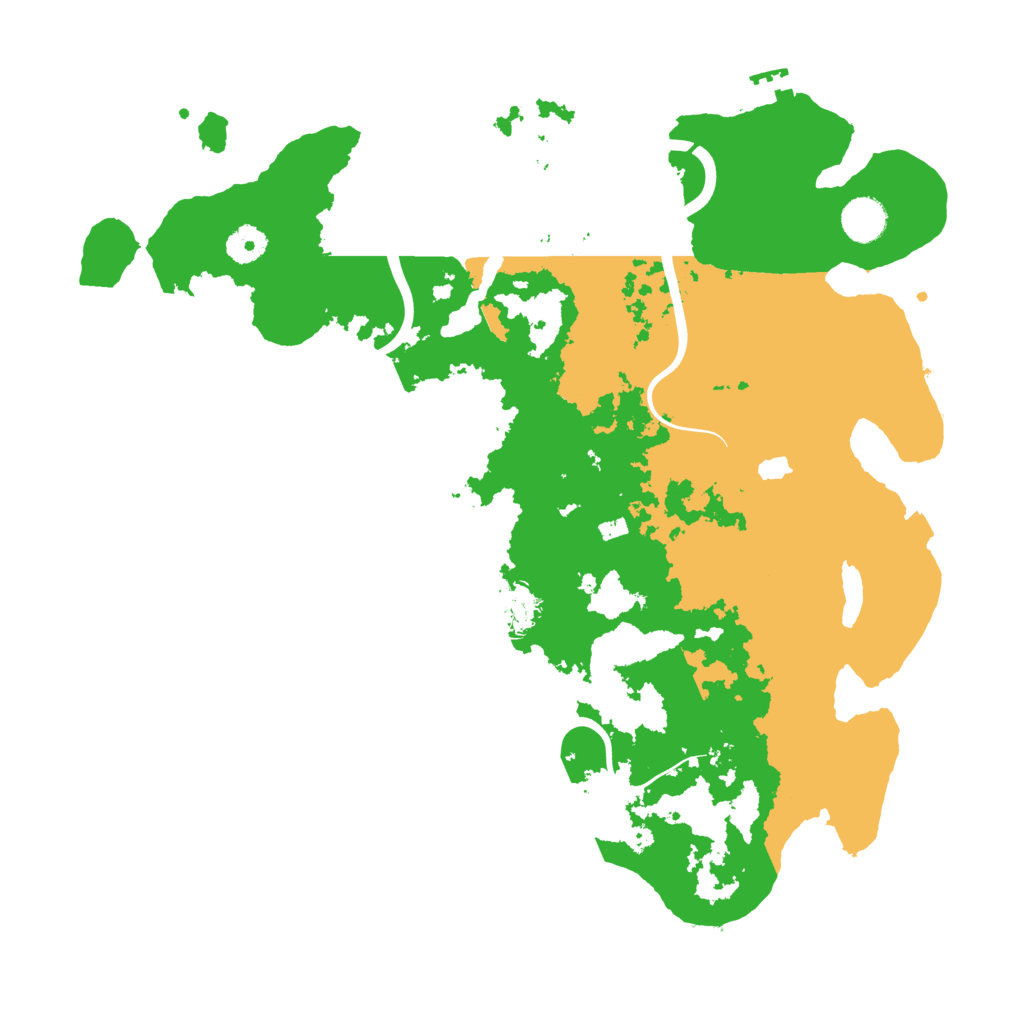 Biome Rust Map: Procedural Map, Size: 4000, Seed: 1919344118