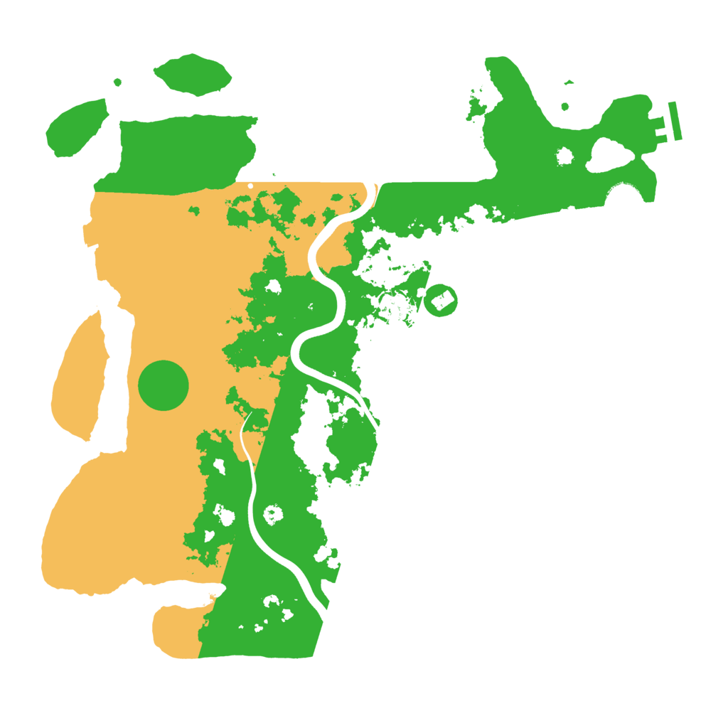 Biome Rust Map: Procedural Map, Size: 3800, Seed: 1541833552