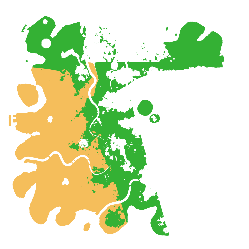 Biome Rust Map: Procedural Map, Size: 4500, Seed: 149714781
