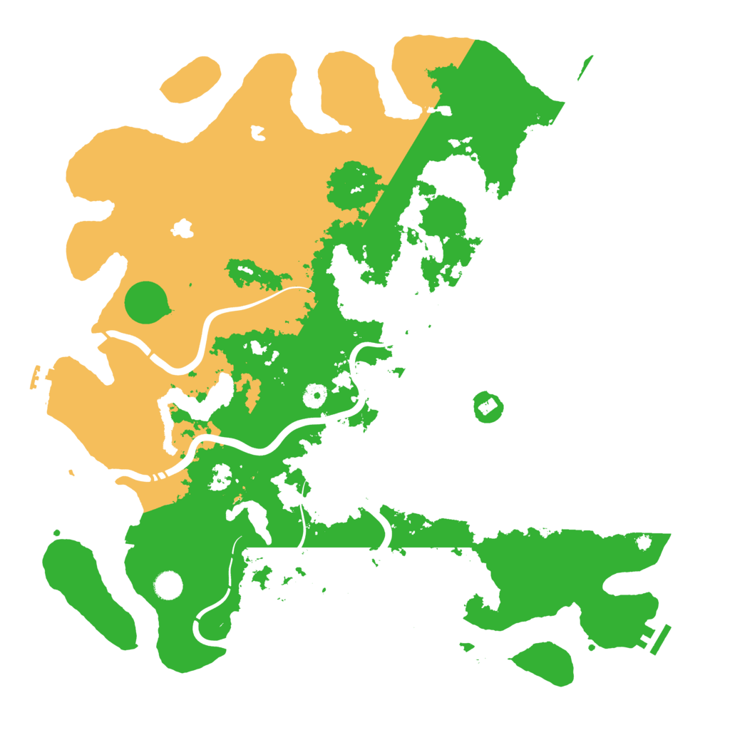 Biome Rust Map: Procedural Map, Size: 4500, Seed: 1682583211